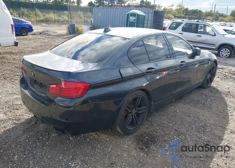 2011 BMW 550I xDrive from USA, damaged, VIN WBAFU9C50BC783460